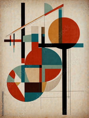 Geometric Abstraction: Mid-Century Bauhaus Art