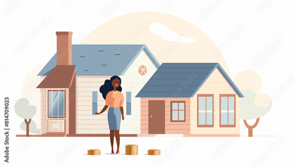 Fototapeta premium Black Friday Sale Inscription. Gold letters on a black background. Horizontal banner design template with copy space. Creative 3D illustration and design for a striking promotional visual.