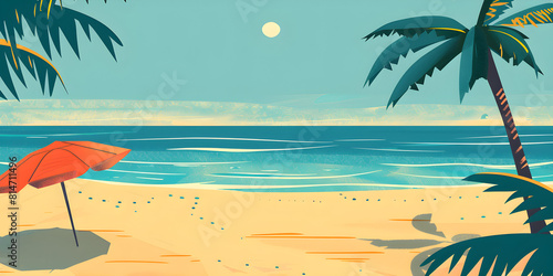 Beach Seascape