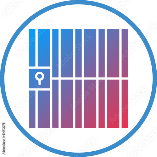 Vector Design Jail Icon Style