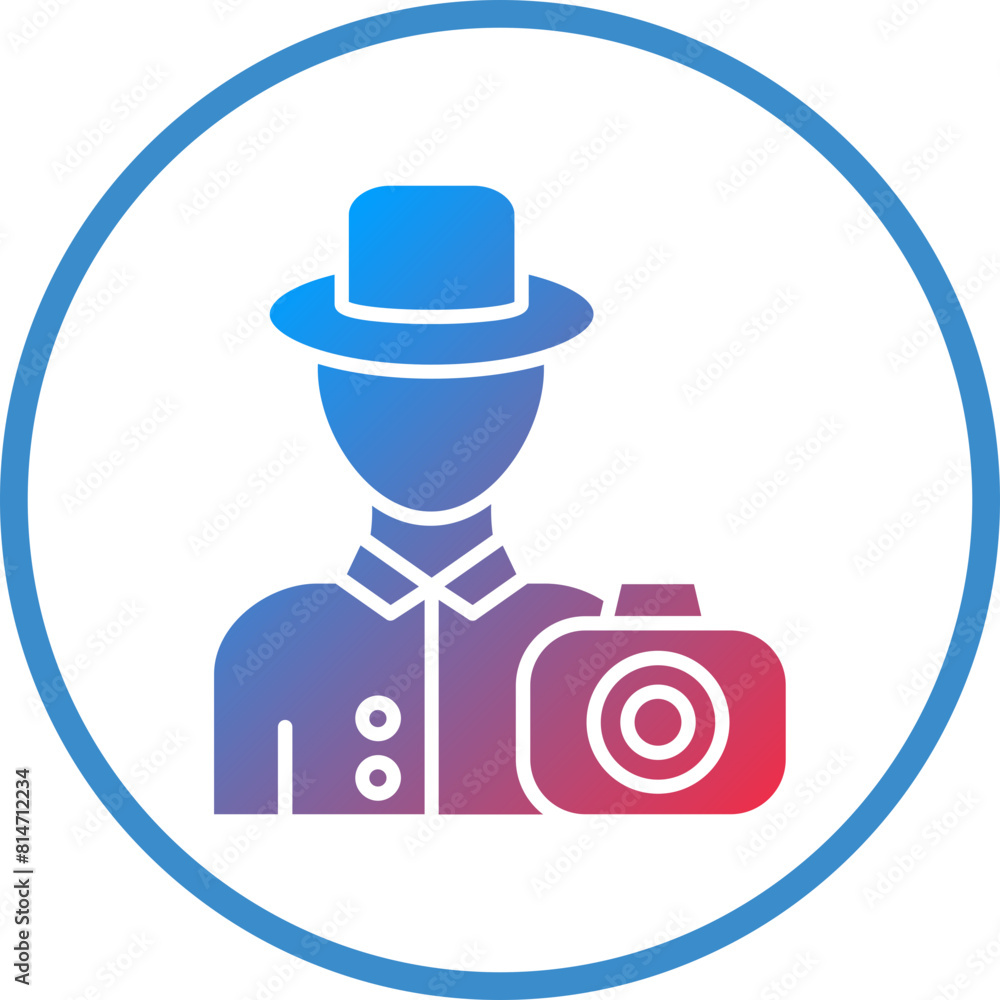 Vector Design Tourist Icon Style Vector Design Tourist Icon Style
