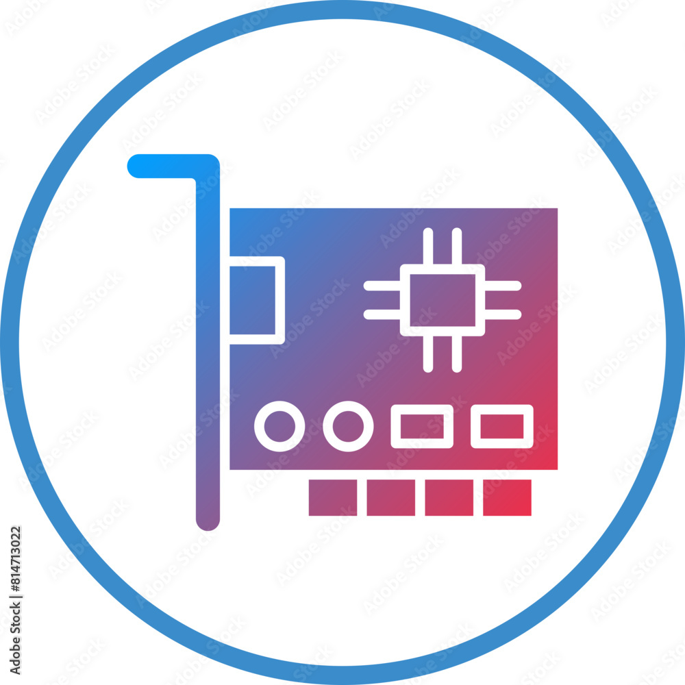 Vector Design Network Interface Card Icon Style Vector Design Network Interface Card Icon Style