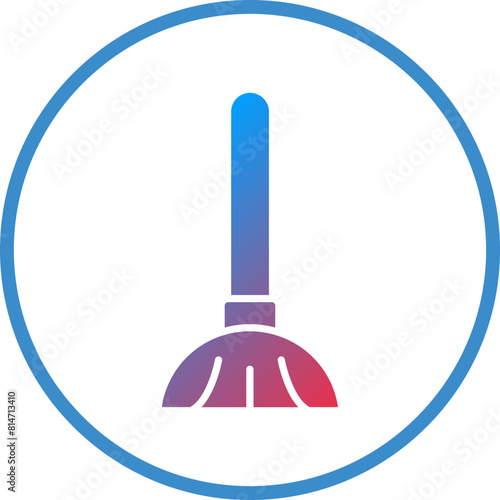 Vector Design Broom Icon Style
