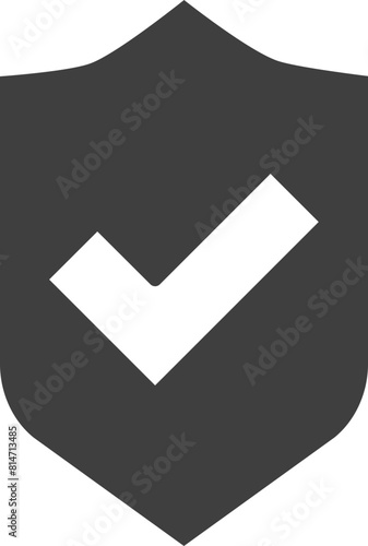 Good icon vector. Business success sign. Best quality symbol of correct, verified, certificate, approval, accepted, confirm, check mark. (ID: 814713485)