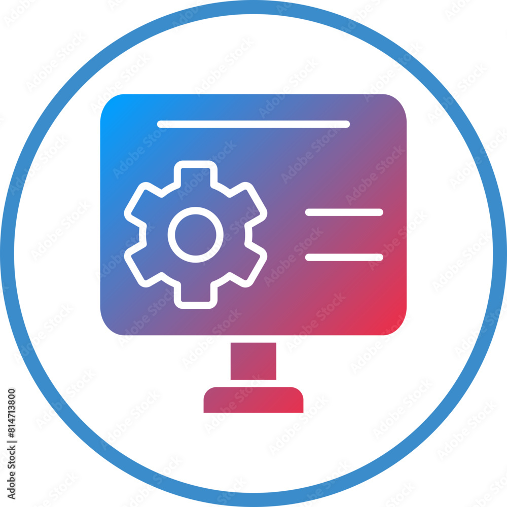 Vector Design Software Development Icon Style Vector Design Software Development Icon Style