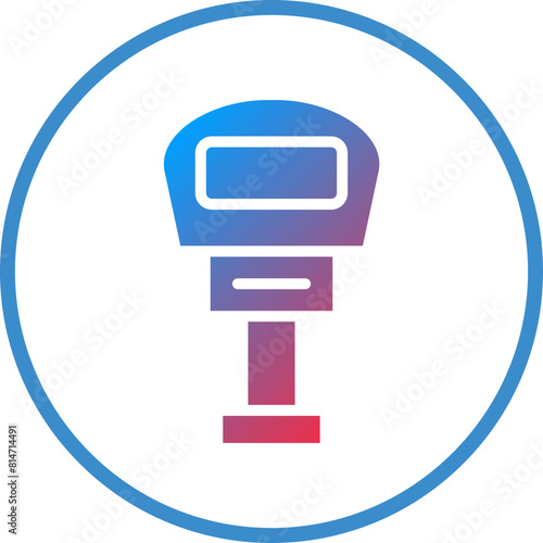 Vector Design Parking Meter Icon Style
