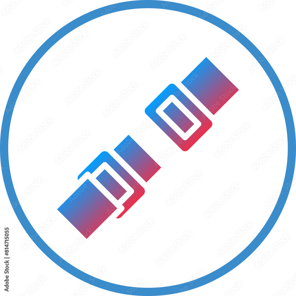 Vector Design Safety Belt Icon Style Vector Design Safety Belt Icon Style