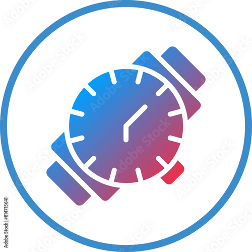 Vector Design Wristwatch Icon Style photo