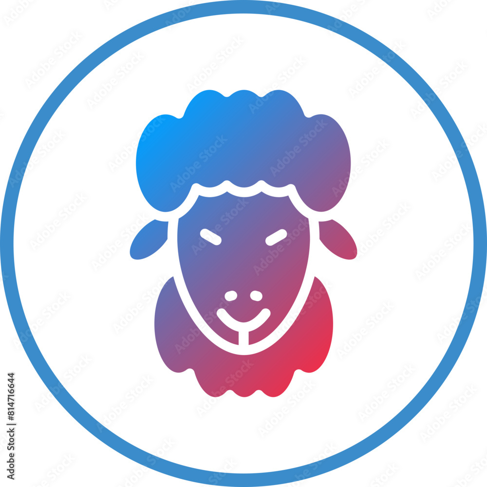 Vector Design Sheep Icon Style Vector Design Sheep Icon Style
