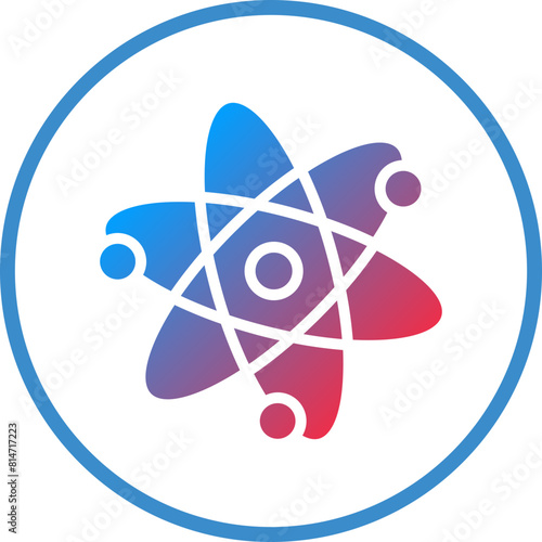 Vector Design Atom Icon Style