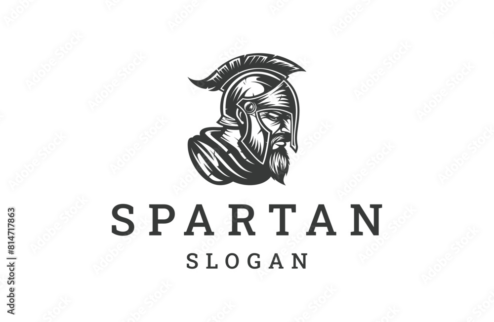 Spartan logo icon design template vector illustration Spartan logo icon design template vector illustration