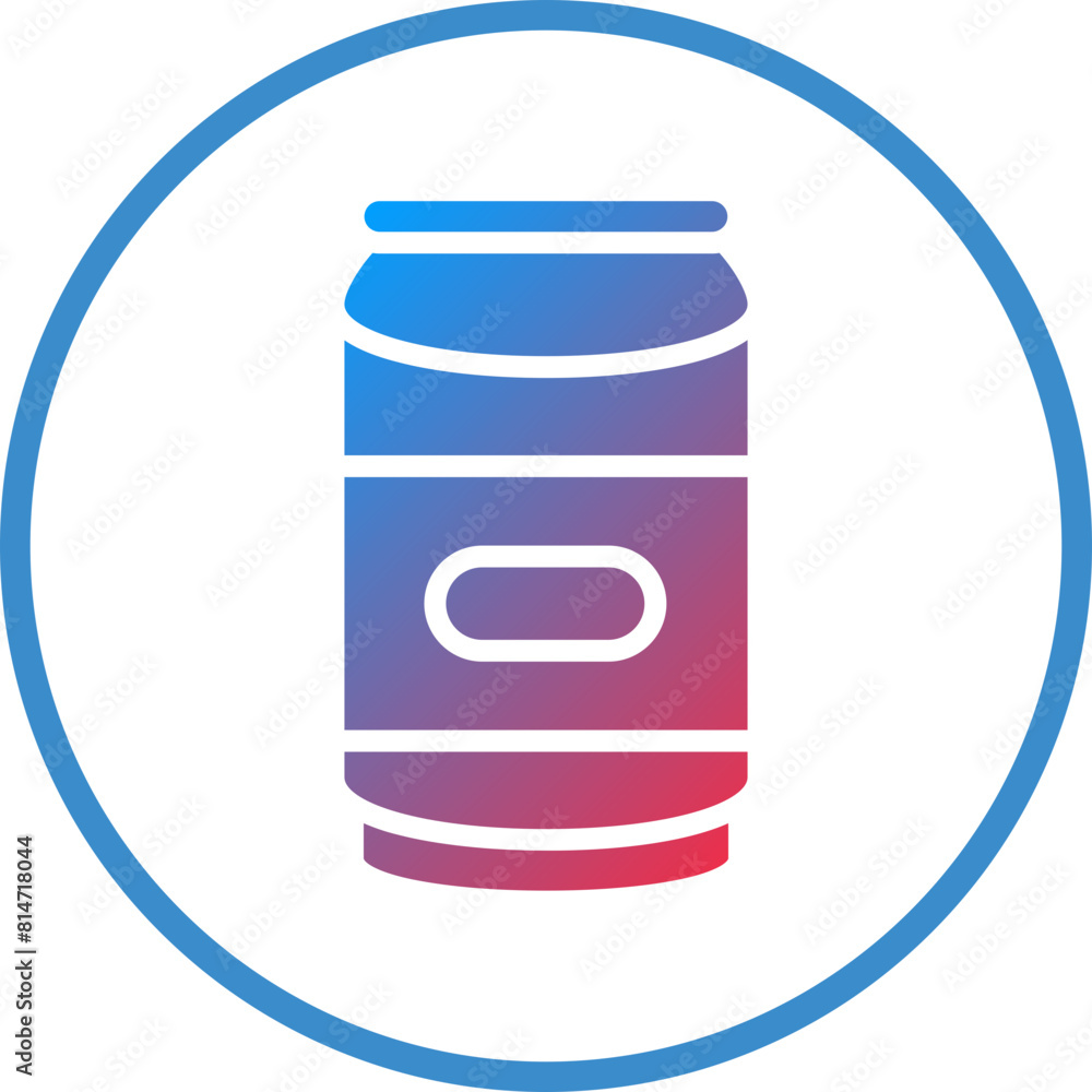 Vector Design Soda Can Icon Style Vector Design Soda Can Icon Style