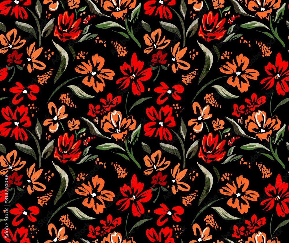 seamless floral pattern seamless floral pattern