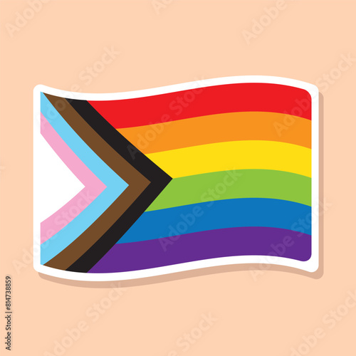 LGBT Flag rainbow pride month