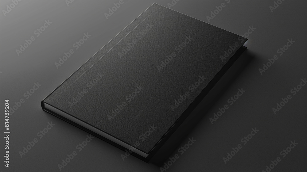 Black blank poster mockup on a black background isolated on a dark background with copy space for design Black blank poster mockup on a black background isolated on a dark background with copy space for design
