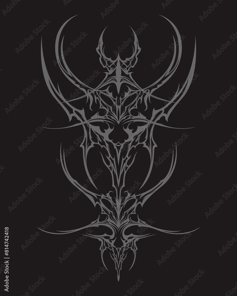 Tribal clip art tattoo t shirt design poster element vector sticker anti design brutalism street art style metal hardcore symbol editable Tribal clip art tattoo t shirt design poster element vector sticker anti design brutalism street art style metal hardcore symbol editable