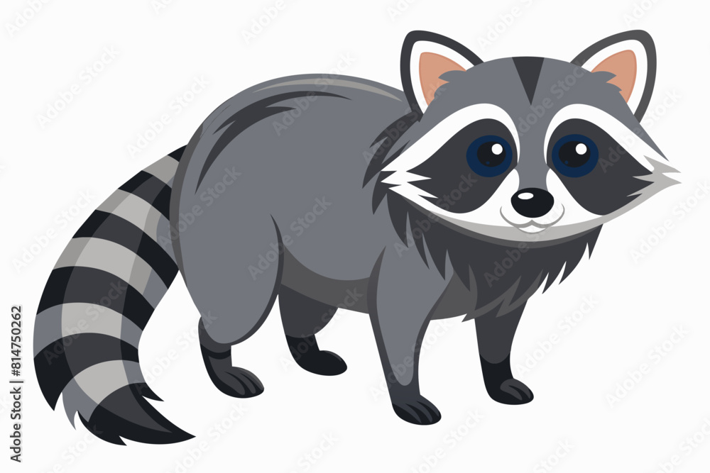 raccoon cartoon vector illustration raccoon cartoon vector illustration