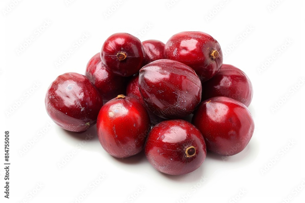 A photo of Jujube, isolate on white background. A photo of Jujube, isolate on white background.