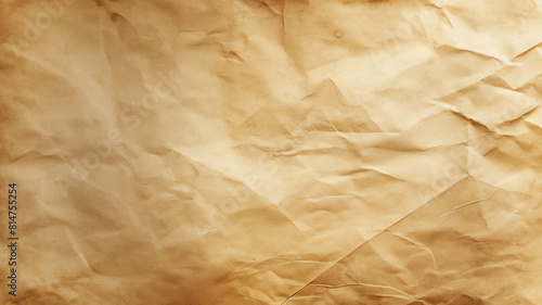 Aged, crumpled parchment paper with a warm tone.