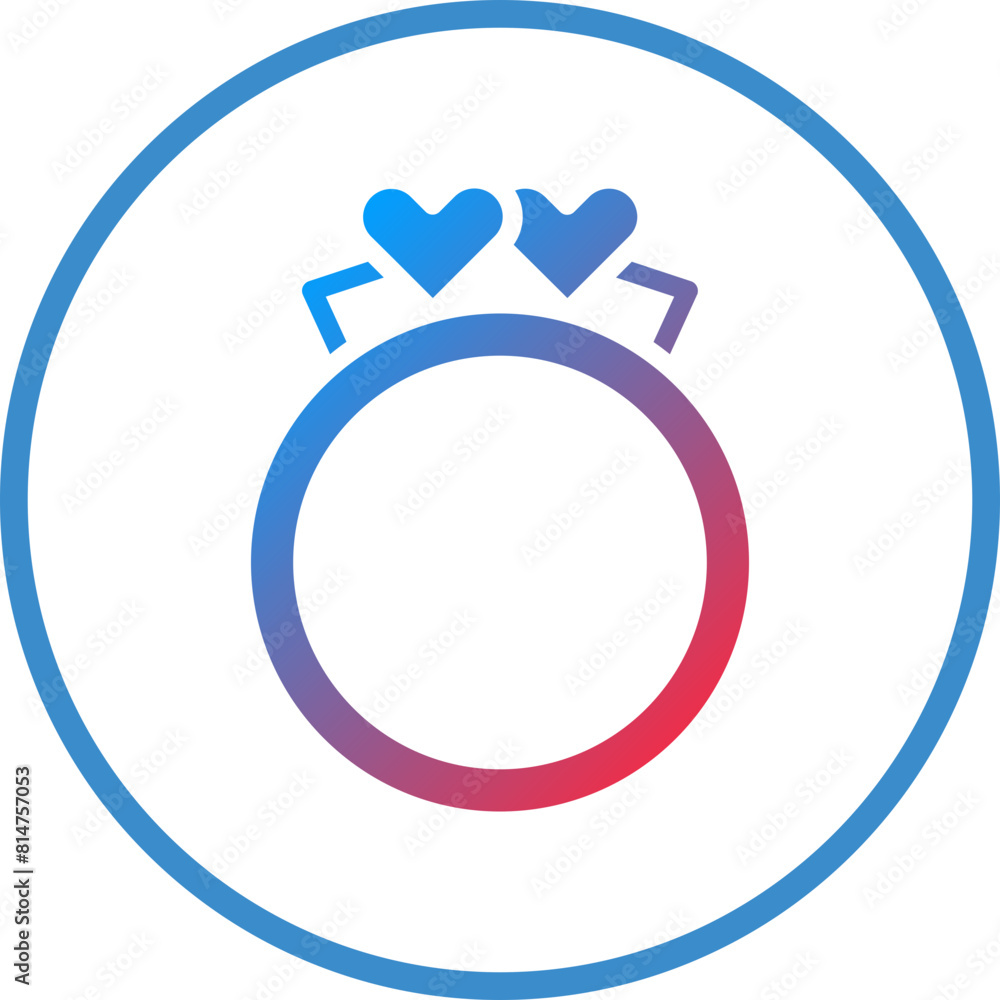 Vector Design Wedding Rings Icon Style Vector Design Wedding Rings Icon Style