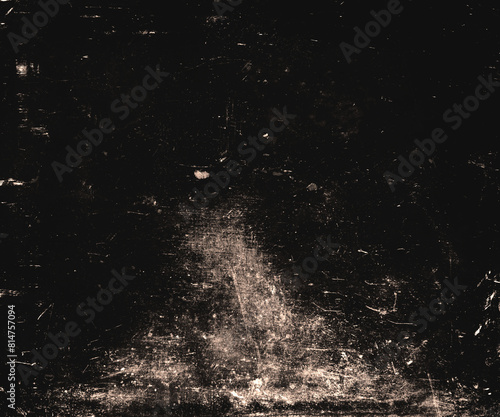 Grunge scratched Horror background, Metal distressed texture photo