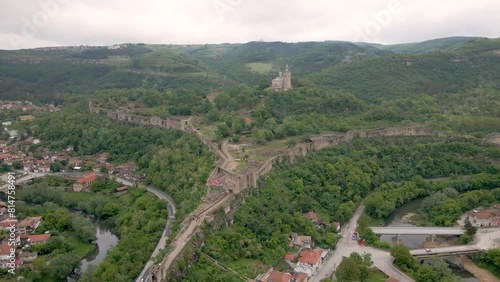 Veliko Tarnovo Bulgaria, Aerial footage