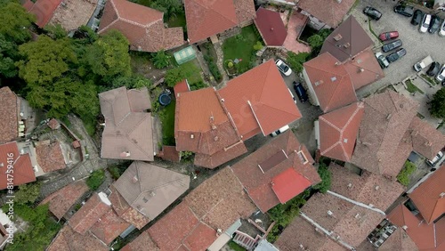 Veliko Tarnovo Bulgaria, Aerial footage photo