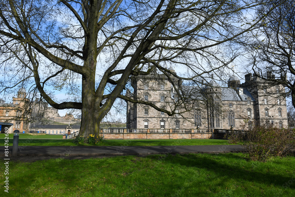 View at George Heriot's school of Edinburgh in Scotland