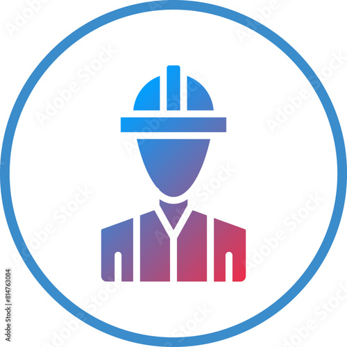 Vector Design Engineer Icon Style