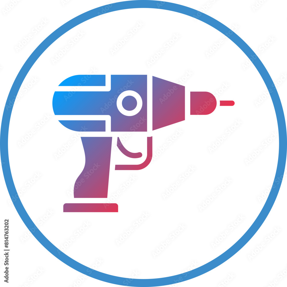 Vector Design Hand Drill Icon Style Vector Design Hand Drill Icon Style