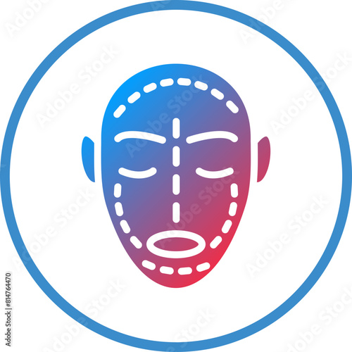 Vector Design Cosmetic Surgery Icon Style