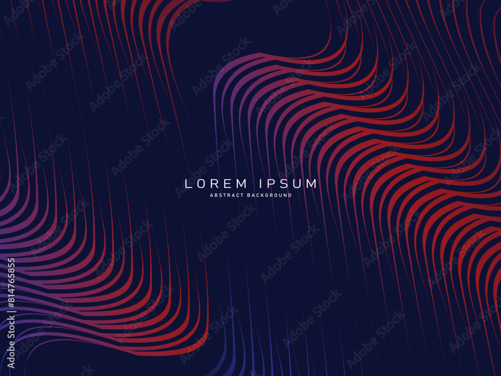 Abstract futuristic dark background with waving gradient design. Realistic 3d wallpaper with luxurious flowing lines. Elegant background for posters, websites, brochures, cards, banners, apps, etc. Abstract futuristic dark background with waving gradient design. Realistic 3d wallpaper with luxurious flowing lines. Elegant background for posters, websites, brochures, cards, banners, apps, etc.