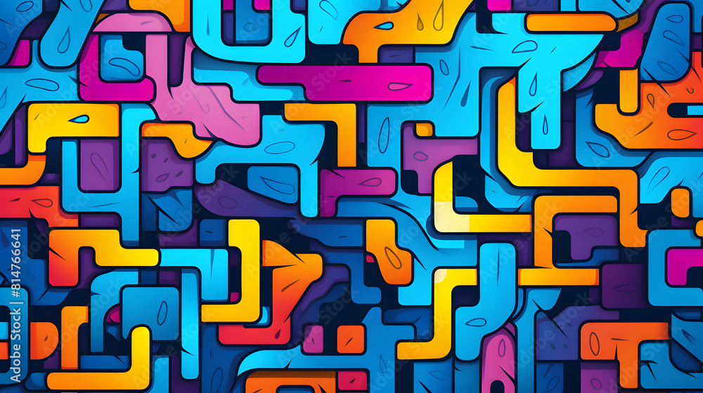 abstract block colorful playful pattern geometric shapes design poster background abstract block colorful playful pattern geometric shapes design poster background