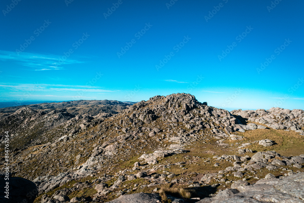 Fototapeta premium blue sea and rocks