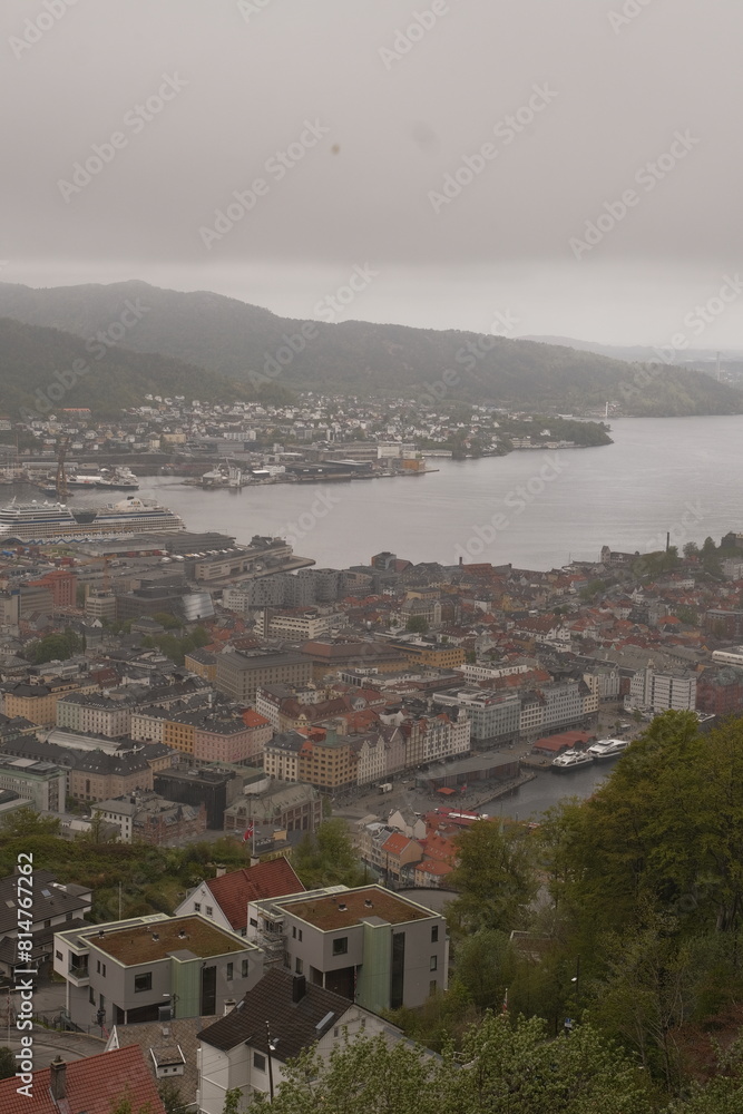 Fototapeta premium View of Bergen, Norway