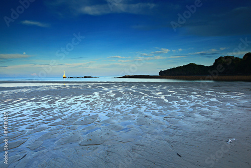 The scenery of Son Bay (Ao Son) is the only bay on the west side of Tarutao National Park, Satun Province Thailand photo