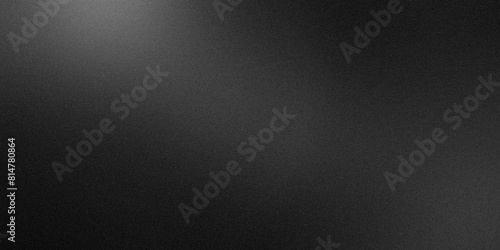 Black white blurred abstract grainy ultra wide modern gray graphite gradient elegant exclusive background. Perfect for design, banners, wallpapers, templates, creative projects, desktop. Vintage style