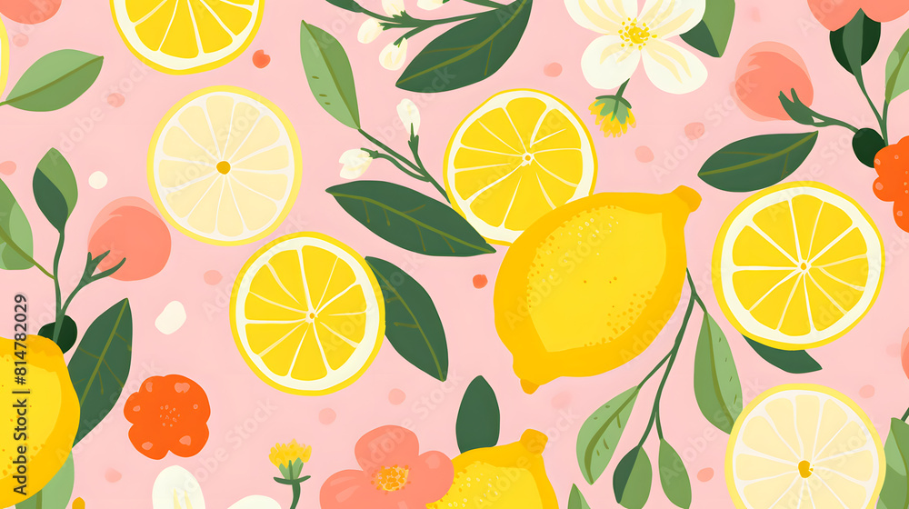 Digital lemons minimalist illustrator abstract graphic poster background Digital lemons minimalist illustrator abstract graphic poster background