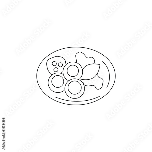 arancini vector type icon