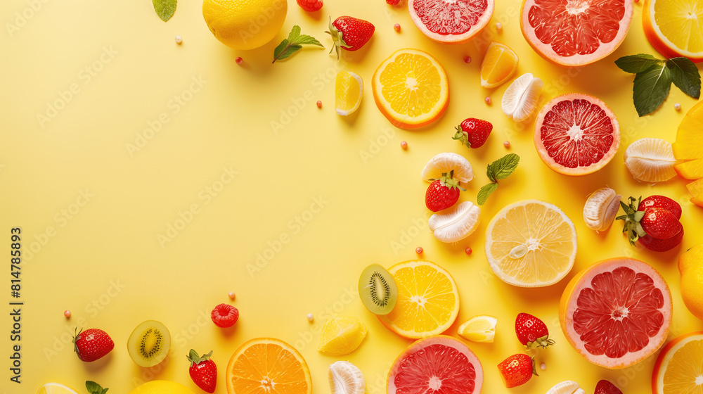background with fruits background with fruits