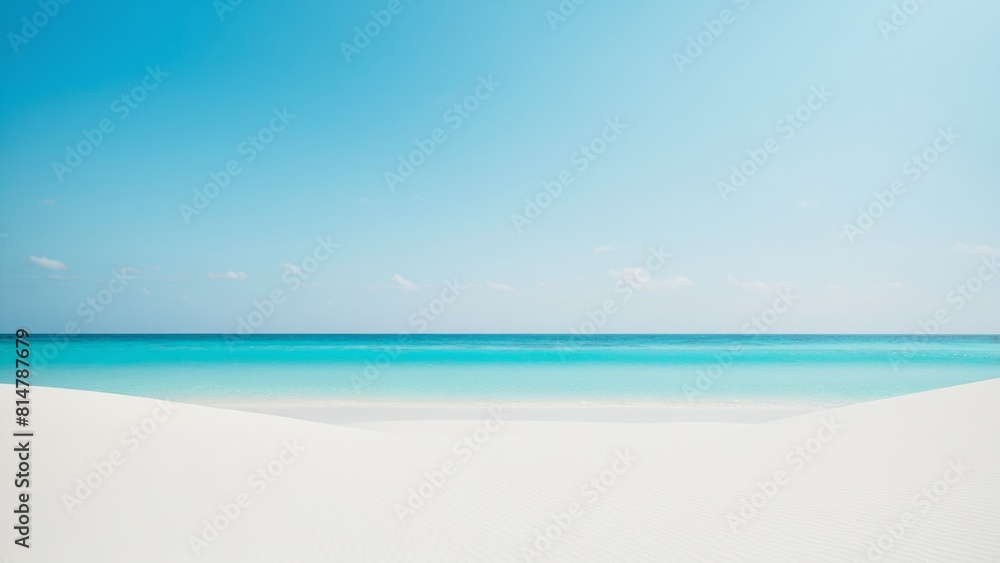 Obraz premium Tranquil Beach Horizon