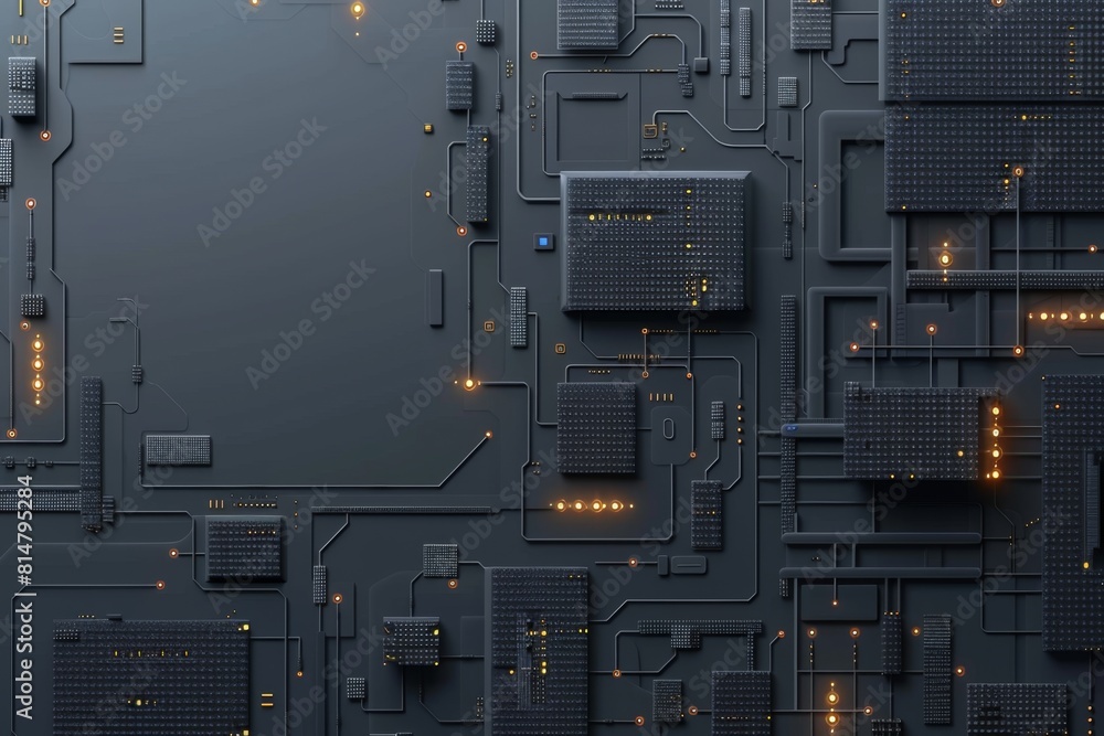 Minimalist Technology Theme with Data Networks Motifs
Minimalist Technology Theme with Data Networks Motifs