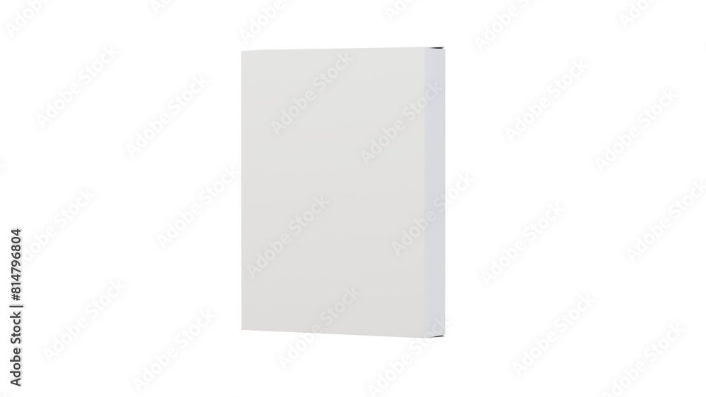 a white box on a black background a white box on a black background