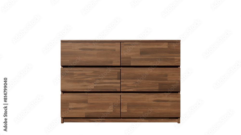 a wooden cabinet with four doors and a drawer