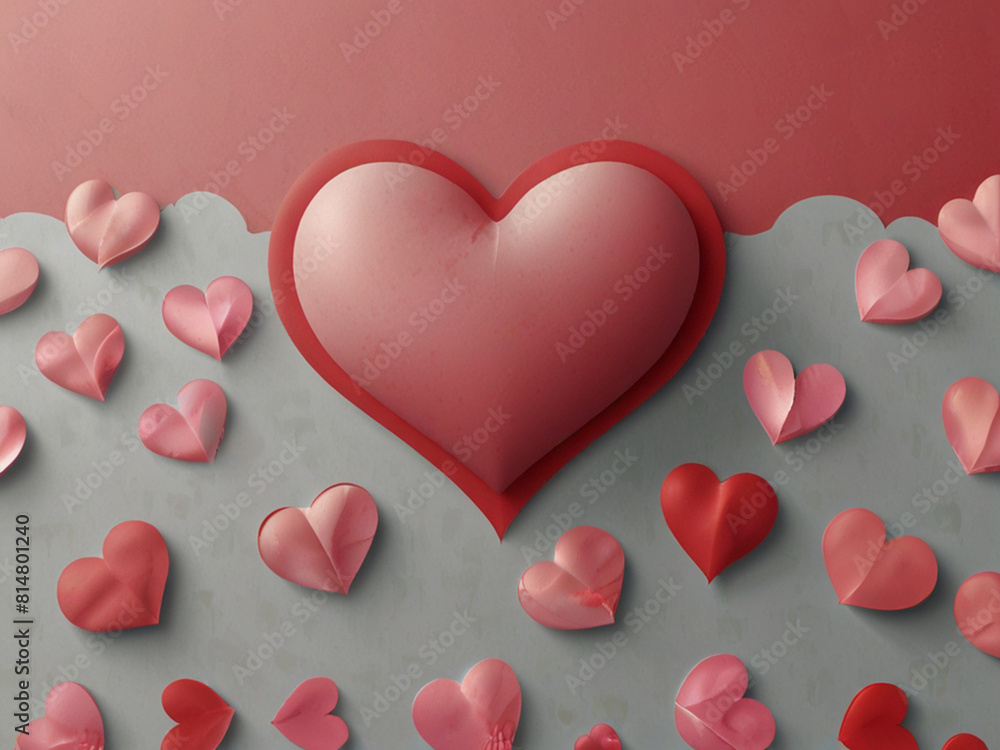 valentine hearts background