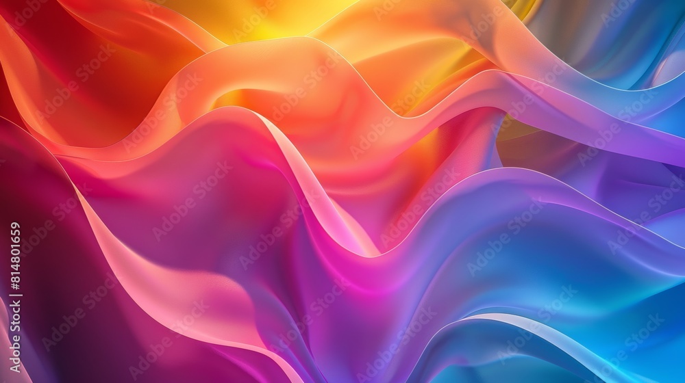 Abstract background with dynamic flowing waves Abstract background with dynamic flowing waves