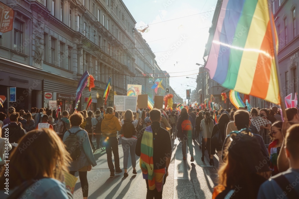 The Pride celebration on the street served as a beacon of hope and ...