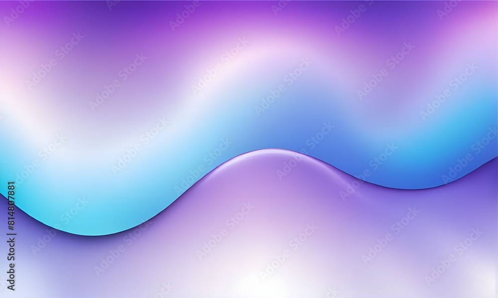 Fototapeta premium abstract gradient background with shades of cosmic purple, bright blue and shimmering silver.
