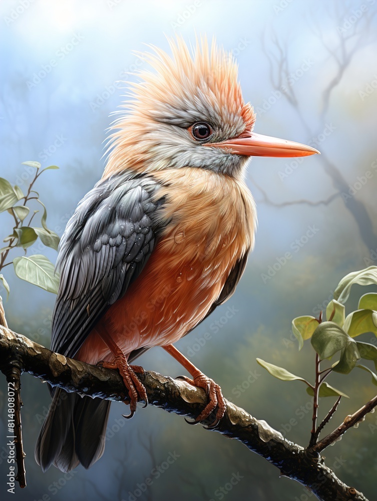 Fototapeta premium bird nature background