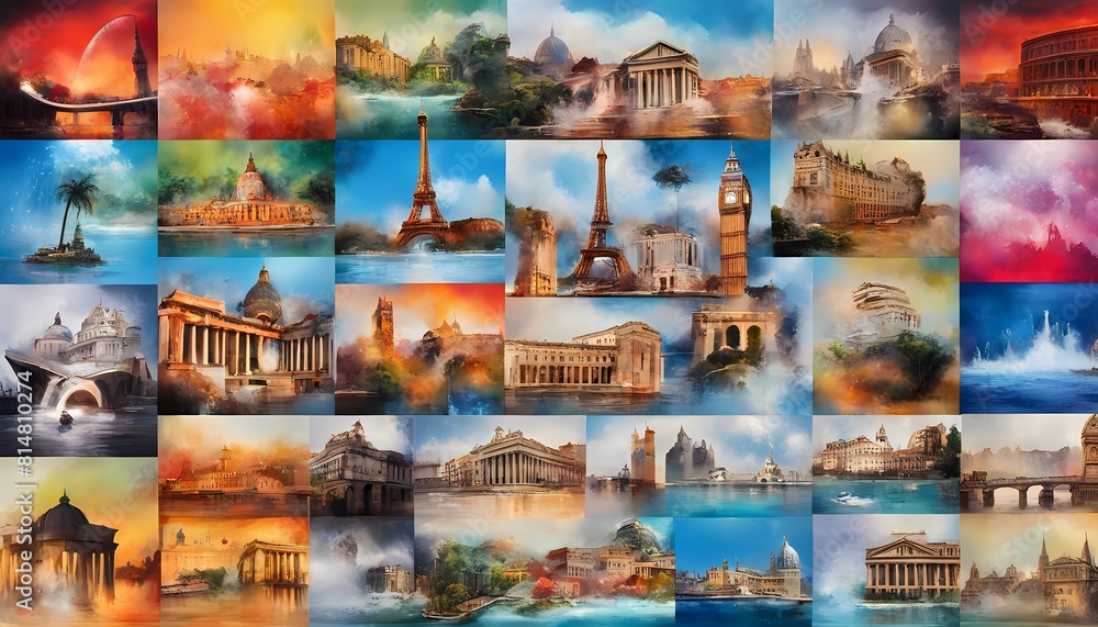 Paint Art by Generative AI Paint Art by Generative AI